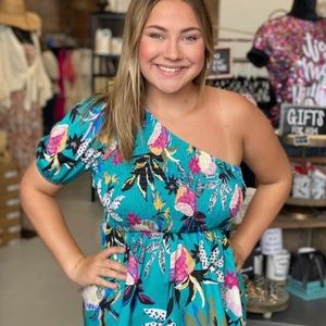 One Shoulder Spring/Summer Top